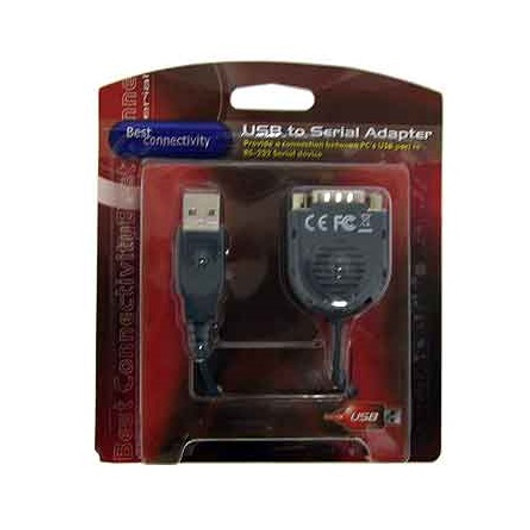 Goobay USB-A 2.0 -> Serial RS-232 M / M adatkábel 1.5m