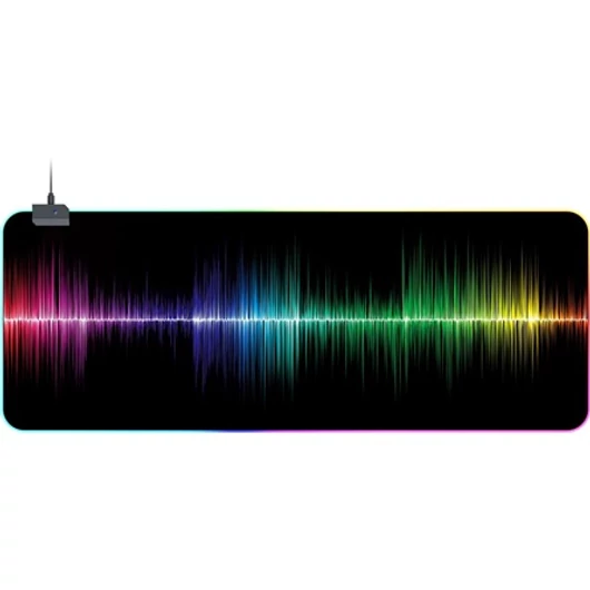 iMICE PD-09 RGB egérpad fekete