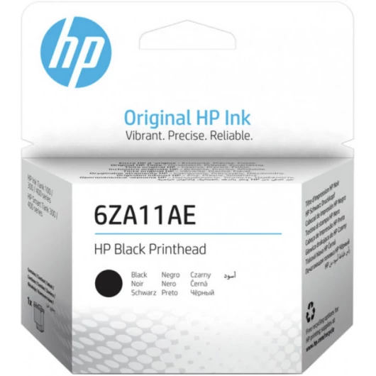 HP 6ZA11AE Nyomtatófej Black HP