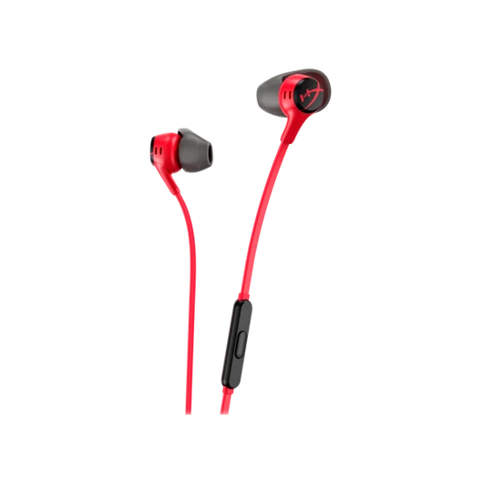 HP HYPERX Vezetékes Fülhallgató Cloud Earbuds II red