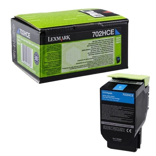 Lexmark CS310/410/510 High Corporate Toner Cyan 3K (Eredeti) 70C2HCE Lexmark
