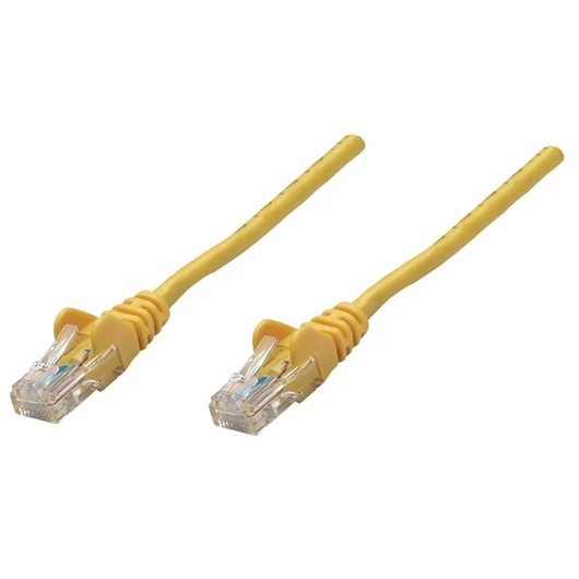 Manhattan Kábel - U / UTP Patch (RJ45 to RJ45, Cat6, 15m, sárga, réz)