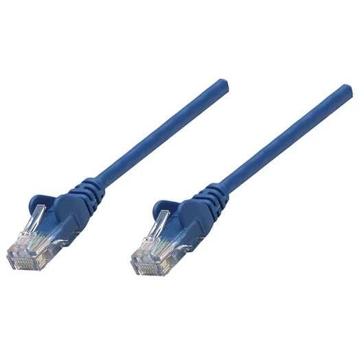Manhattan Kábel - U / UTP Patch (RJ45 to RJ45, Cat6, 7.5m, kék, réz)