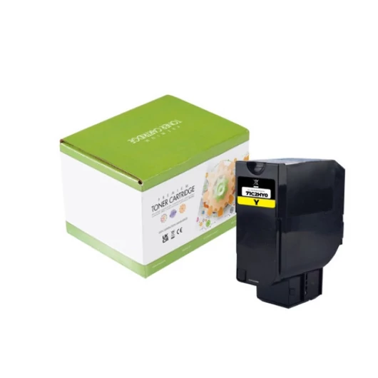 Utángyártott LEXMARK CS725/CX725 toner yellow 12 000 oldal kapacitás SCC /74C2HY0/ SCC