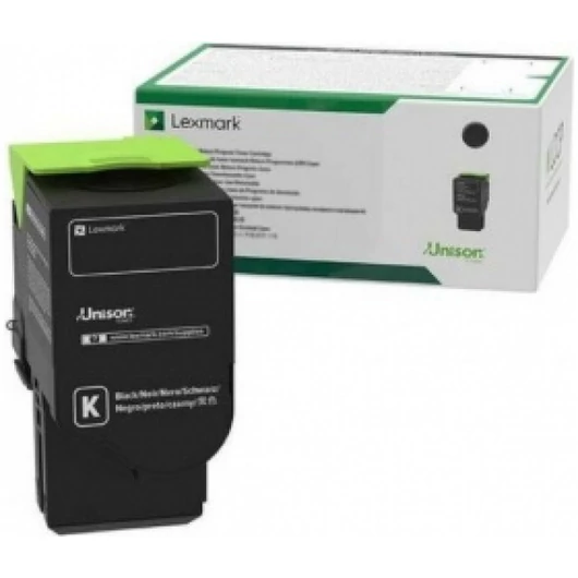 Lexmark CS632,CX635 Toner Black 20.000 oldal kapacitás Lexmark