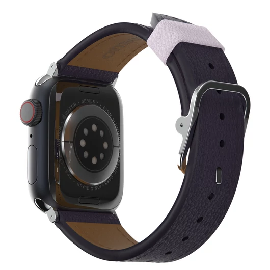 OB SYMMETRY CACTUS LEATHER WATCH BAND F/ APPLE WATCH 40/41/