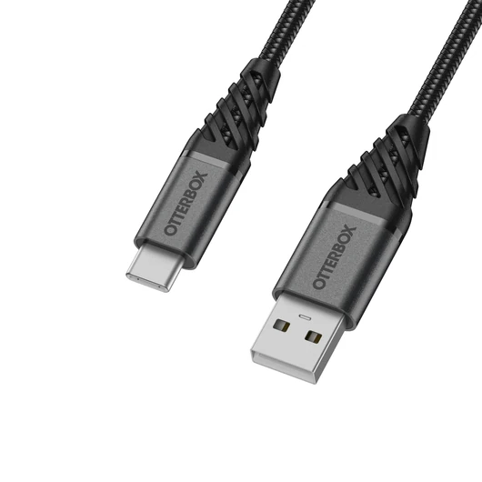 OTTERBOX PREMIUM CABLE USB AC 2M BLACK