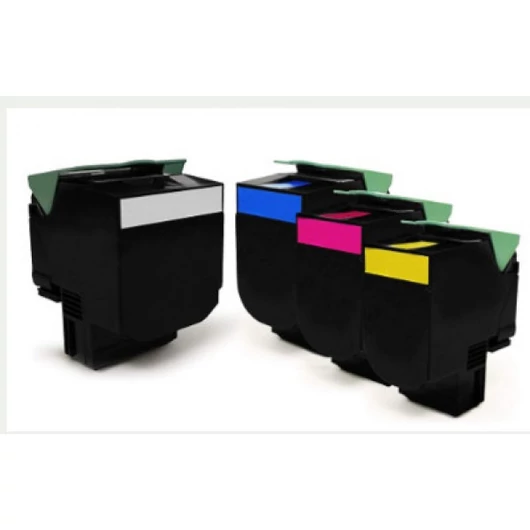 Utángyártott LEXMARK CX622 Toner Black. 8,5K IK White Box
