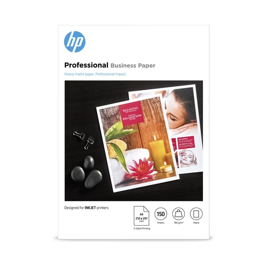 HP Professzionális Üzleti matt Papír - 150lap 180g (Eredeti) HP
