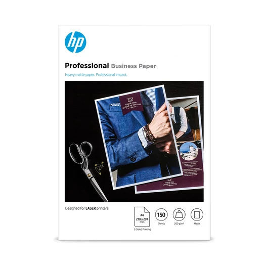 HP Professzionális üzleti matt papír -  150 lap 200g (Eredeti) HP