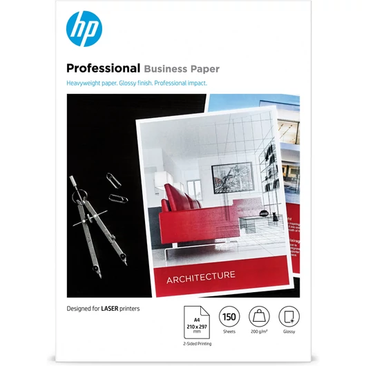 HP Professzionális üzleti fényes papír - 150 lap 200g (Eredeti) HP