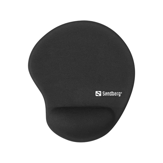 SANDBERG Egérpad és ergonomikus eszköz, Gel Mousepad Wrist Rest BULK