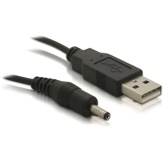 DELOCK tápkábel USB > DC 3.5 x 1.35mm male 1.5m