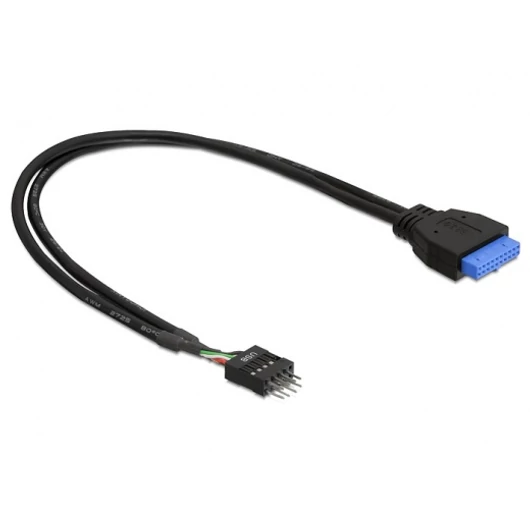 DELOCK Cable USB 3.0 pin header female > USB 2.0 pin header male (83095)