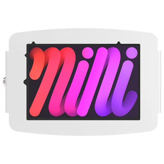 SPACE IPAD MINI 8.3IN SECURED ENCLOSURE WHITE