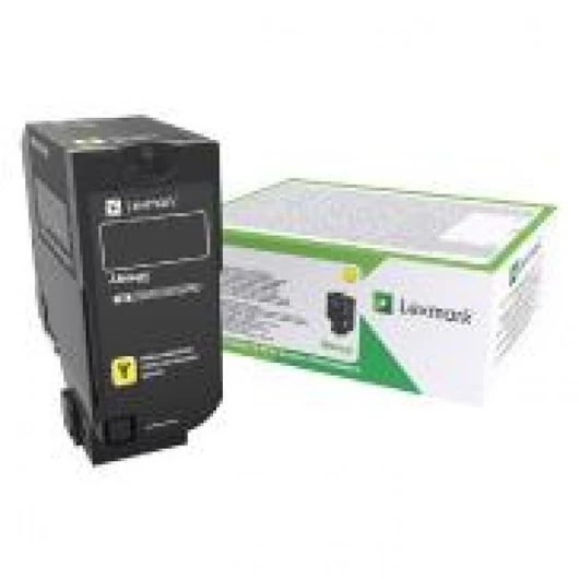 Lexmark CX725 High Corporate Toner Yellow 16K (Eredeti) 84C2HYE Lexmark
