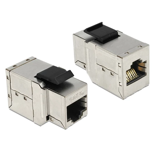 DELOCK Keystone modul RJ45 jack > RJ45 jack Cat.6A