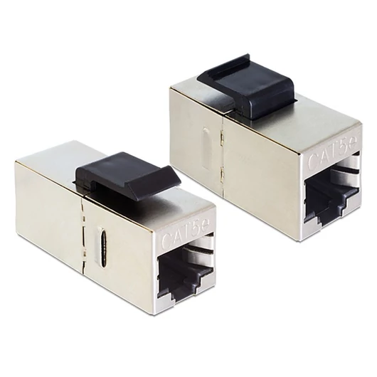 DELOCK Keystone modul RJ45 jack > RJ45 jack Cat.5e kompakt