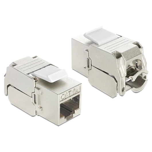 DELOCK Keystone modul RJ45 jack > LSA Cat.6A STP