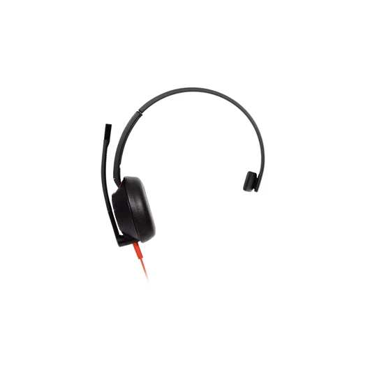 Kellemes viselet<br>A Blackwire 5200 sorozat illik a mozgalmas munkanapokhoz. Ergonomikus kialakítás a hosszan tartó kényelemért. A könnyen használható csatlakozási lehetőségekkel a nap folyamán különféle eszközökön dolgozhat.