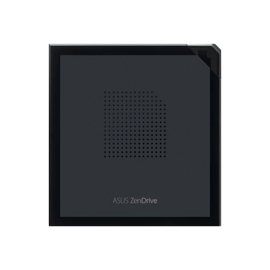 ASUS ZenDrive V1M USB-C external DVD Writer with built-in cable-storage design M-DISC support Backup SW Black
