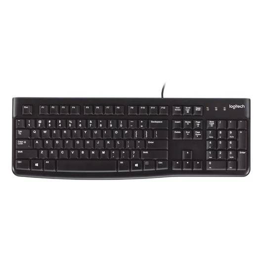 KEYBOARD K120 FOR BUSINESS BLK - HEB - EMEA-914