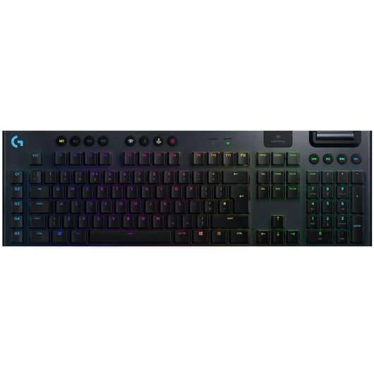 G915 LIGHTSPEED játékhoz tervezett vezeték nélküli, RGB megvilágítású mechanikus billentyűzet – GL Clicky