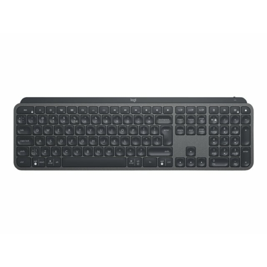 LOGITECH MX Keys Advanced Wireless Illuminated Keyboard - 2.4GHZ/BT - GRAPHITE US INTL