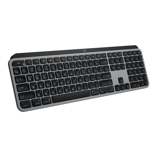 LOGITECH MX Keys for Mac Advanced Wireless Illuminated Keyboard - SPACE GREY - UK - EMEA