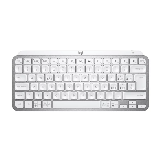 MX Keys Mini minimalista, vezeték nélküli, megvilágított billentyűzet