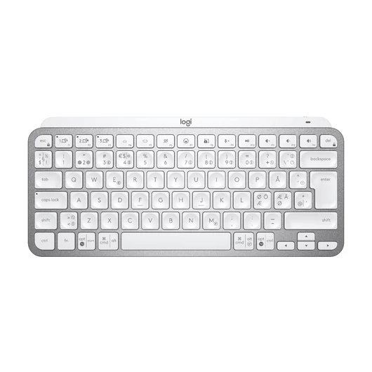 MX Keys Mini minimalista, vezeték nélküli, megvilágított billentyűzet