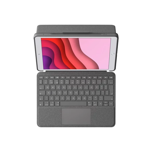 LOGITECH Combo Touch for iPad 10th gen - OXFORD GREY - (US) - INTNL-973