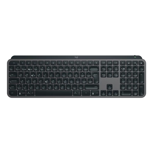 MX Keys S – vezeték nélküli, háttérvilágítással ellátott korszerű billentyűzet