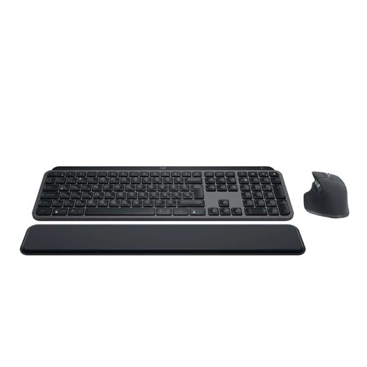 Logitech MX Keys S Combo vezeték nélküli US International billentyűzet grafitszürke (920-011614)