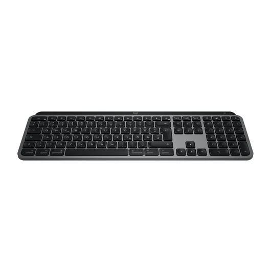 MX Keys S for Mac korszerű vezeték nélküli, hátulról megvilágított billentyűzet