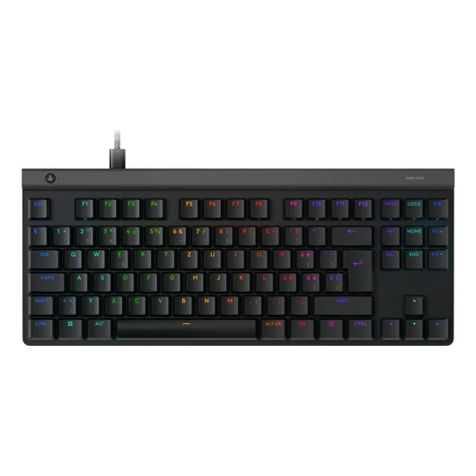 LAPOS KIALAKÍTÁS. NAGY TELJESÍTMÉNY.<br>A Logitech G515 TKL gyorsaságot, pontosságot és testreszabhatóságot biztosít elegáns, lapos, numerikus billentyűk nélküli kialakítással. Ez a játékhoz tervezett vezetékes billentyűzet GL mechanikus kapcsolókka