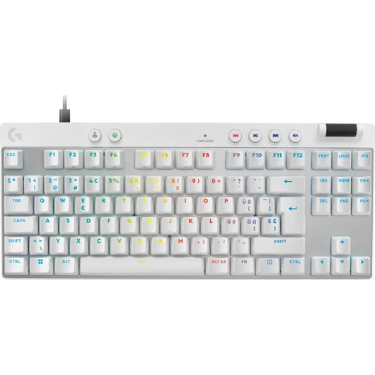 PRO X TKL RAPID játékhoz tervezett, numerikus billentyűk nélküli billentyűzet mágneses analóg kapcsolókkal