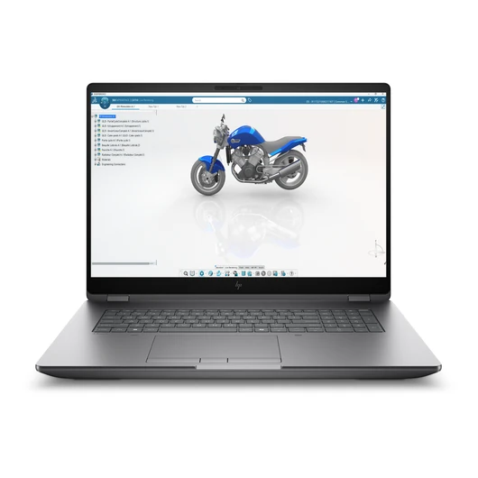 A laptopok határain túlmutató teljesítmény.<br>A HP ZBook Fury a legnagyobb teljesítményigényű feladatokkal is megbirkózik – asztali számítógép szintű processzorok egy laptopban. A 18 hüvelykes méret még nagyobb teljesítményt biztosít a professzioná
