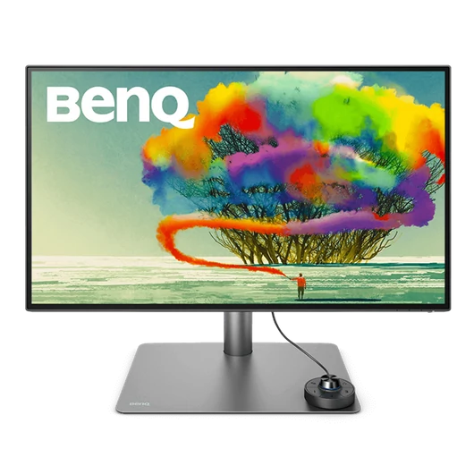 BenQ Monitor 27" - PD2725U (IPS, 16:9, 3840x2160, 5ms, 400cd / m2, 2xHDMI, DP, TH3, USB, Speaker, Pivot, mag.áll., VESA)