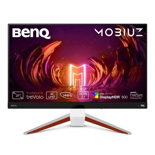 BenQ Monitor 27" - EX2710U (IPS, 16:9, 3840x2160, 1ms, 300cd / m2, 90% DCI-P3, 2xHDMI, DP, Freesync, 144Hz)