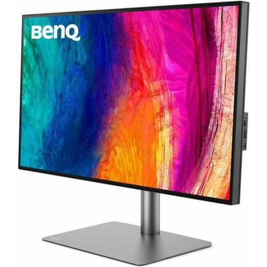 BenQ Monitor 31,5" - PD3225U (IPS, 16:9, 100% sRGB, 3840x2160, 5ms, 400cd / m2, HDMI, DP, TH3, USB, Pivot, mag.áll.)