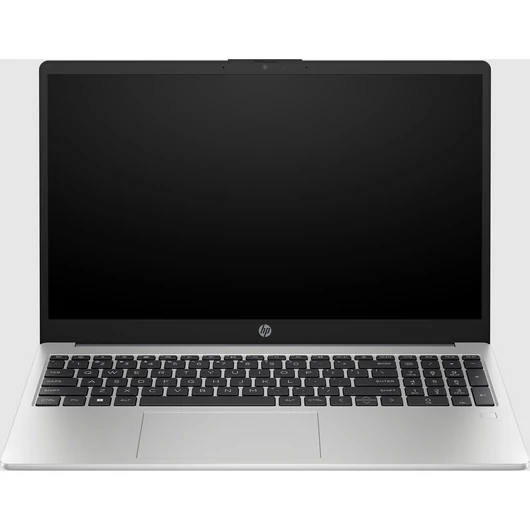 HP250 G10 notebook, 15.6" FHD AG UWVA  250Nits, Intel Core i7 1335U 10C, 16GB, 512GB PCIe SSD, IntelR IrisR Xe, Silver, DOS, 3év gar, háttérvilágításos billentyűzet