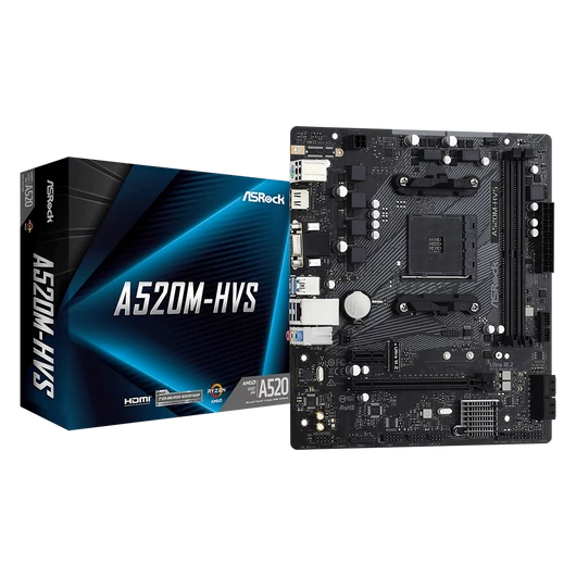 ASRock A520M-HVS alaplap