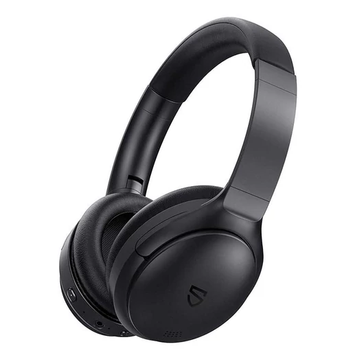 Soundpeats A6 Bluetooth fejhallgató fekete
