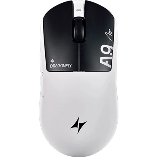 ATK Dragonfly A9 Air optikai vezeték nélküli gaming egér fehér-fekete (Bontott!)