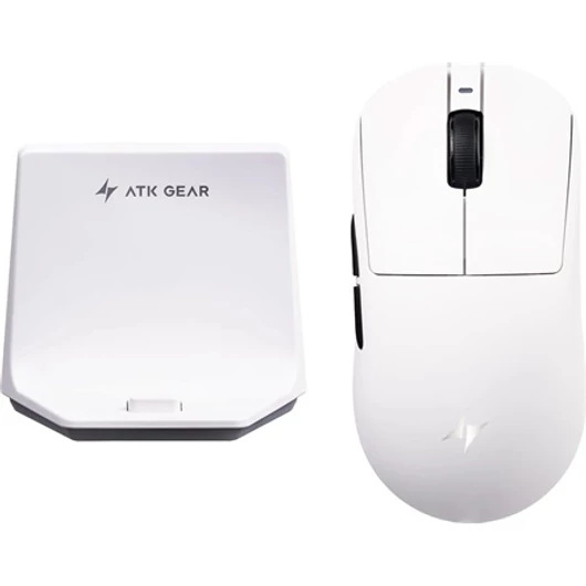 ATK Dragonfly A9 NB optikai vezeték nélküli gaming egér fehér