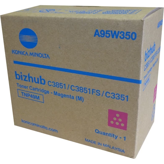 Konica-Minolta TNP49M Toner Magenta 12.000 oldalra Konica-Minolta