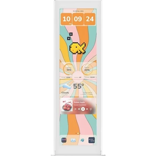 HYTE Y70 touch infinite Display Upgrade 14.9" touchscreen IPS LED LCD panel fehér 60Hz