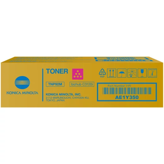 Konica-Minolta TNP92M Toner Magenta 4.000 oldalra Konica-Minolta