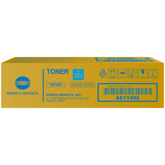 Konica-Minolta TNP92C Toner Cyan 4.000 oldalra Konica-Minolta